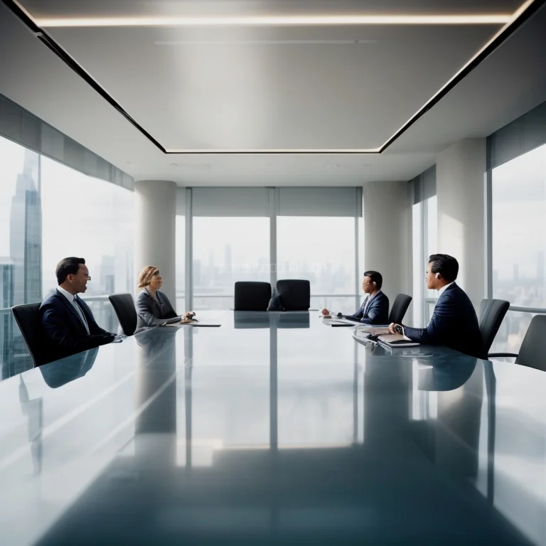 Group of executives engaged in a workshop session